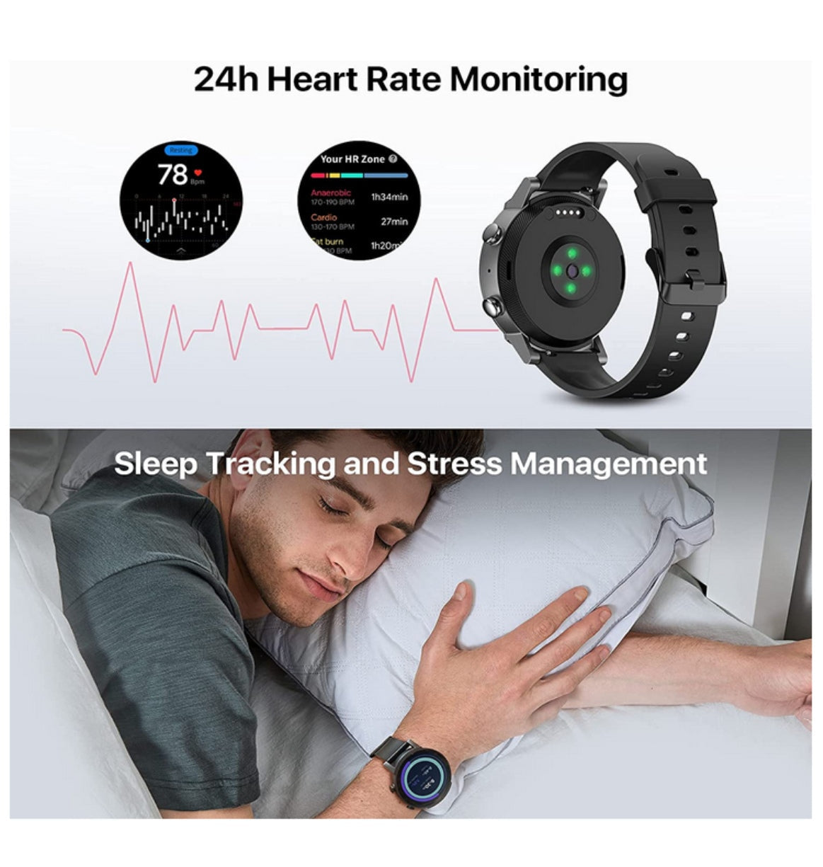 Ticwatch E3 Smartwatch Panther Black (2021) product image 7