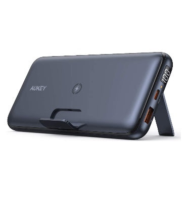 Aukey USB-C 20000mah Wireless Qc3.0 18w Pd Powerbank With Foldable Stand product image 1