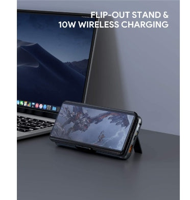 Aukey USB-C 20000mah Wireless Qc3.0 18w Pd Powerbank With Foldable Stand product image 8