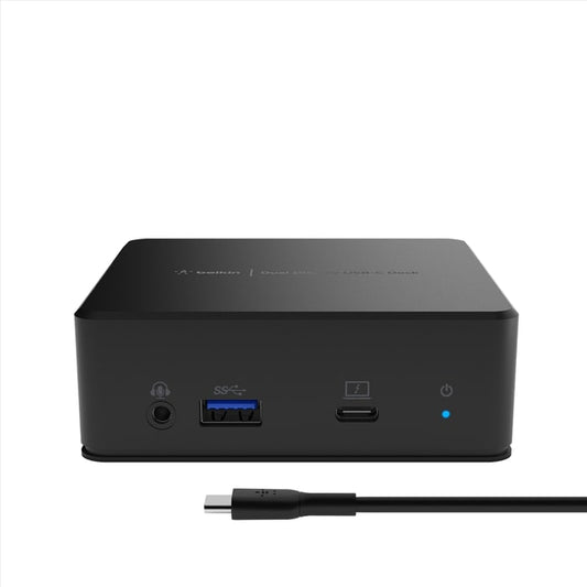 Belkin Connect USB-C Dual Display Docking Station (INC002VFBK) image 1