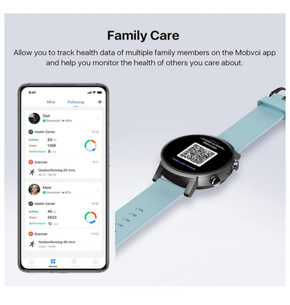 Ticwatch E3 Smartwatch Panther Black (2021) — in use