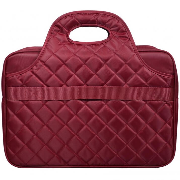 Port Designs Firenze 15.6-inch Toploading Carry Case – Carmin — front view