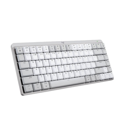 Logitech Mx Mechanical Mini Wireless Keyboard Tactile/Quiet Mac Edition Pale Gray