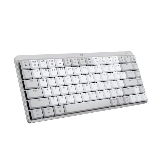 Logitech Mx Mechanical Mini Wireless Keyboard Tactile/Quiet Mac Edition Pale Gray product image 1