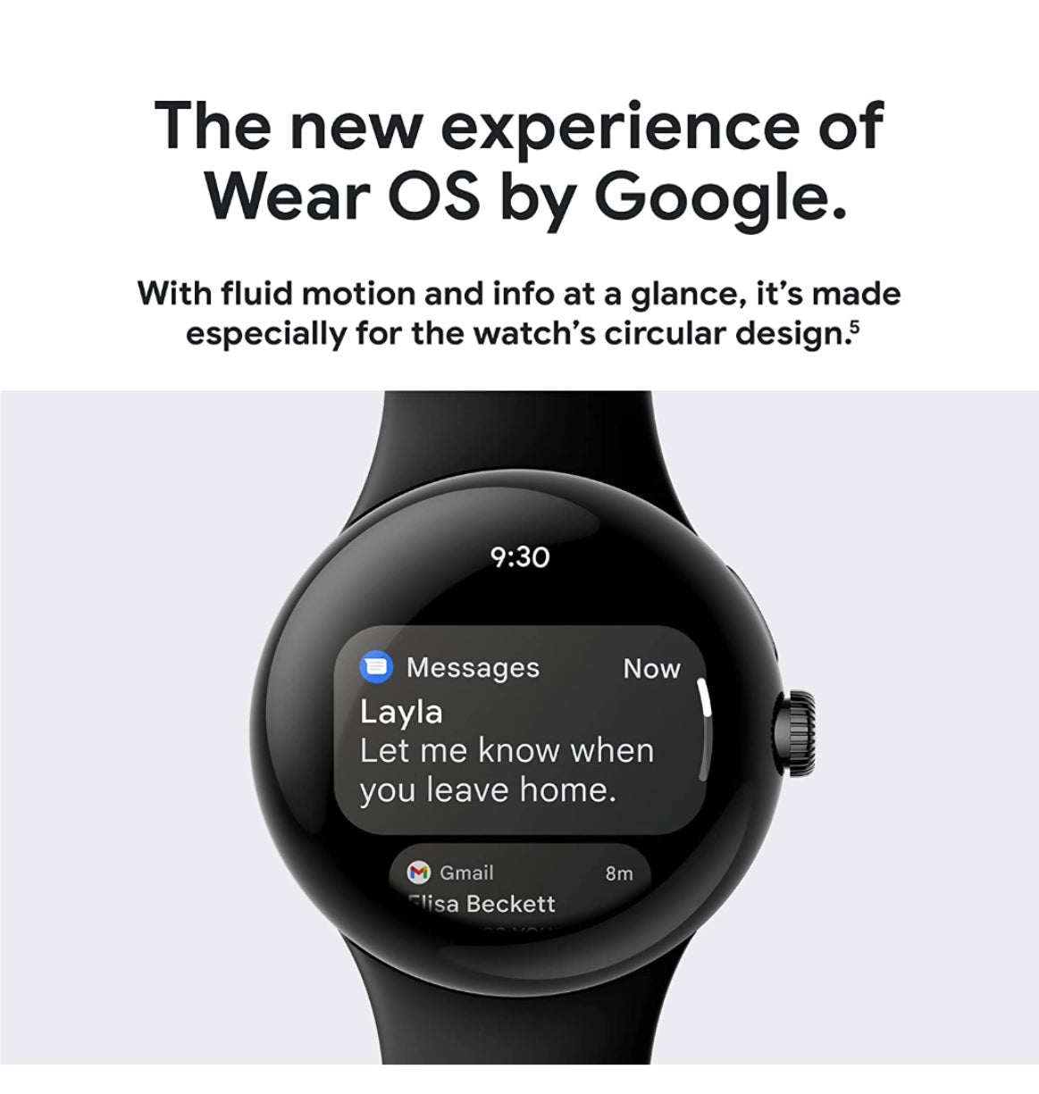 Google Pixel Watch Silver/Chalk product image 9