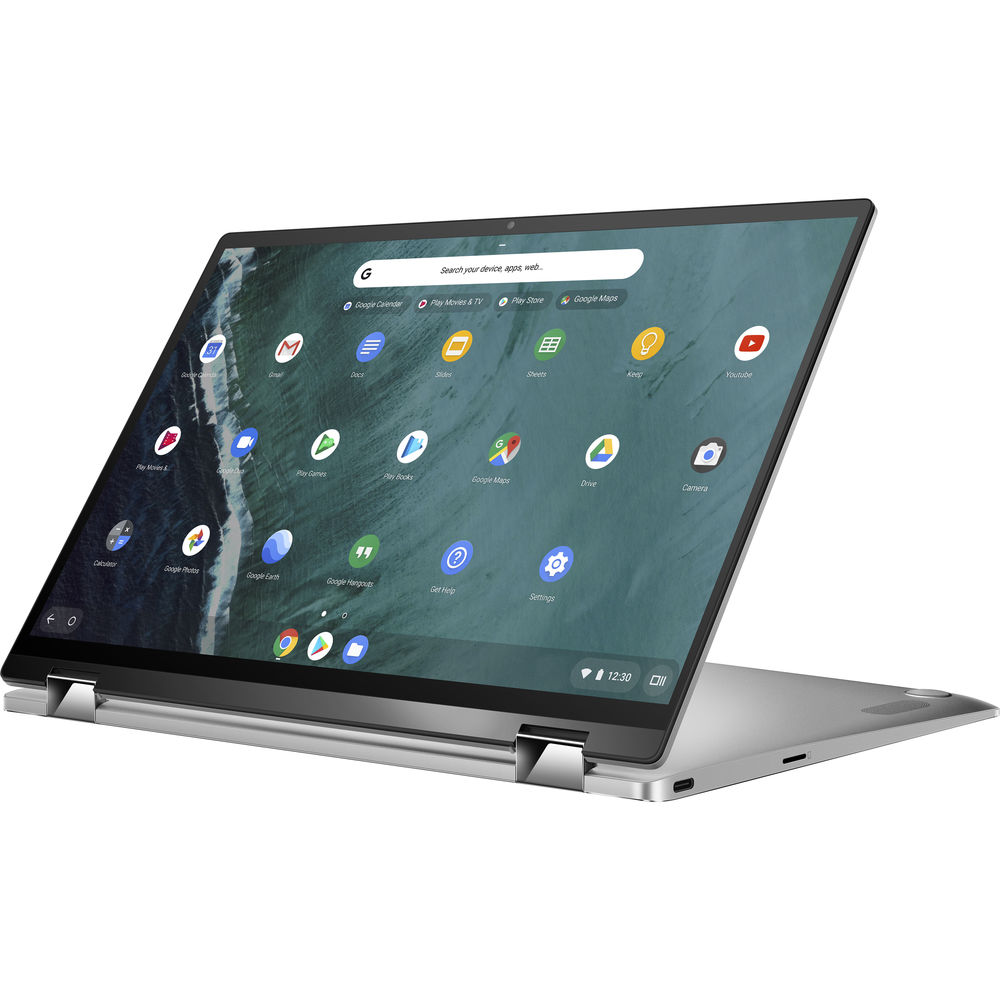 ASUS Chromebook Flip C433TA Notebook PC – Core M3-8100Y / 14″ FHD Touch / 8GB RAM / 32GB eMMC / Chrome OS / Silver (C433TA-M3