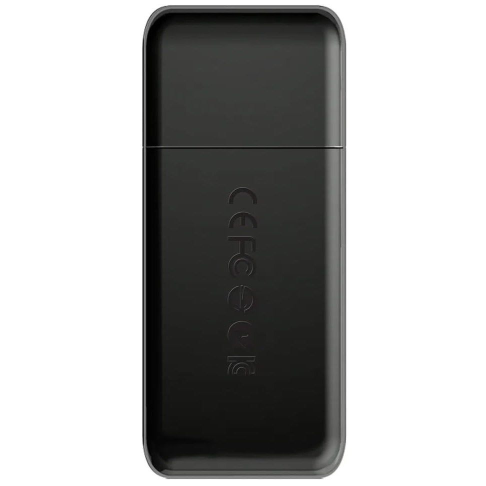 Transcend USB 3.1 Black Card Reader (TS-RDF5K) — front view
