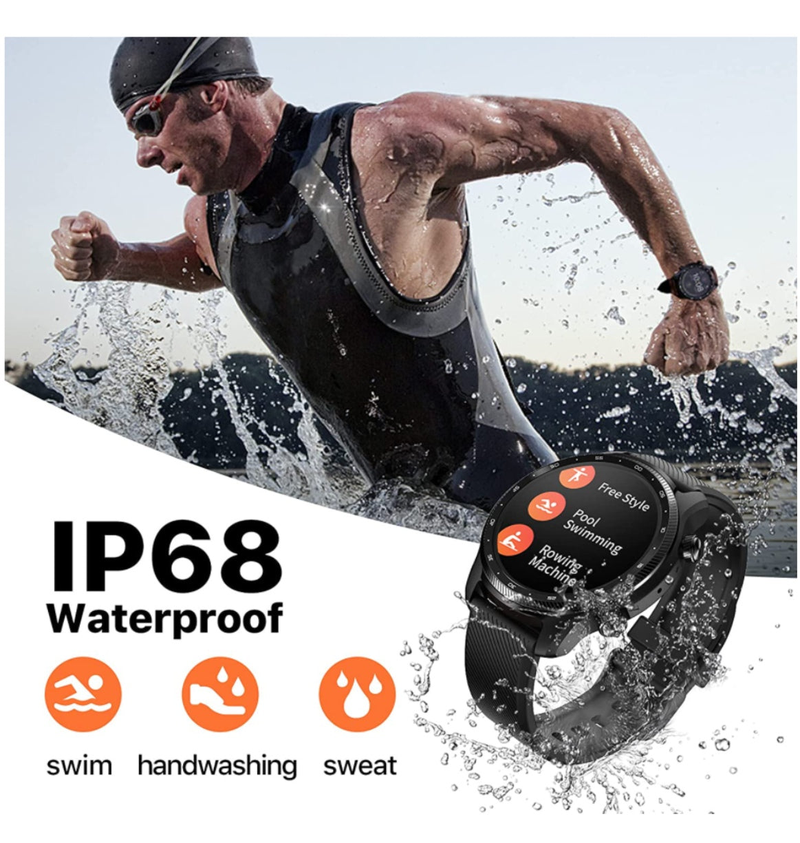 Ticwatch Pro 3 Ultra GPS Smartwatch Shadow Black product image 6