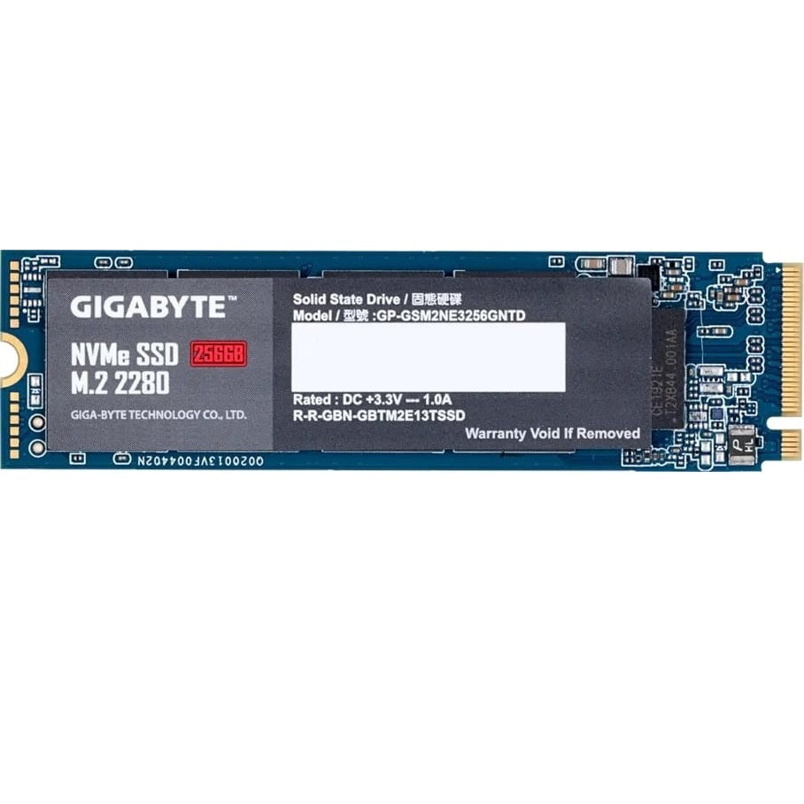 GIGABYTE Gen3 2500E 500GB PCIe 3.0 NVMe M.2 2280 Solid State Drive (GP-G325E500G) image 1