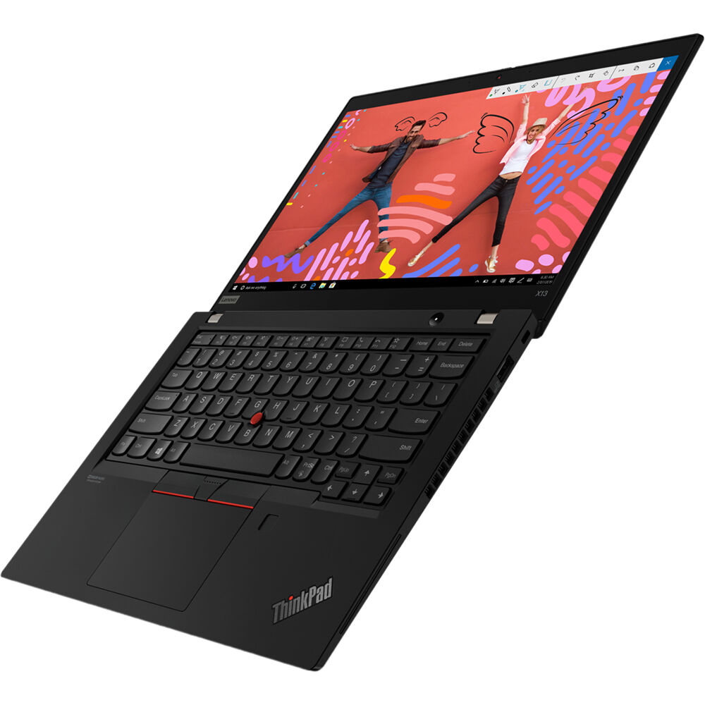 Lenovo ThinkPad X13 Gen 1 Notebook PC – Core i7-10510U / 13.3″ FHD / 16GB RAM / 512GB SSD / Win 10 Pro (20T2006BZA) — rear vi