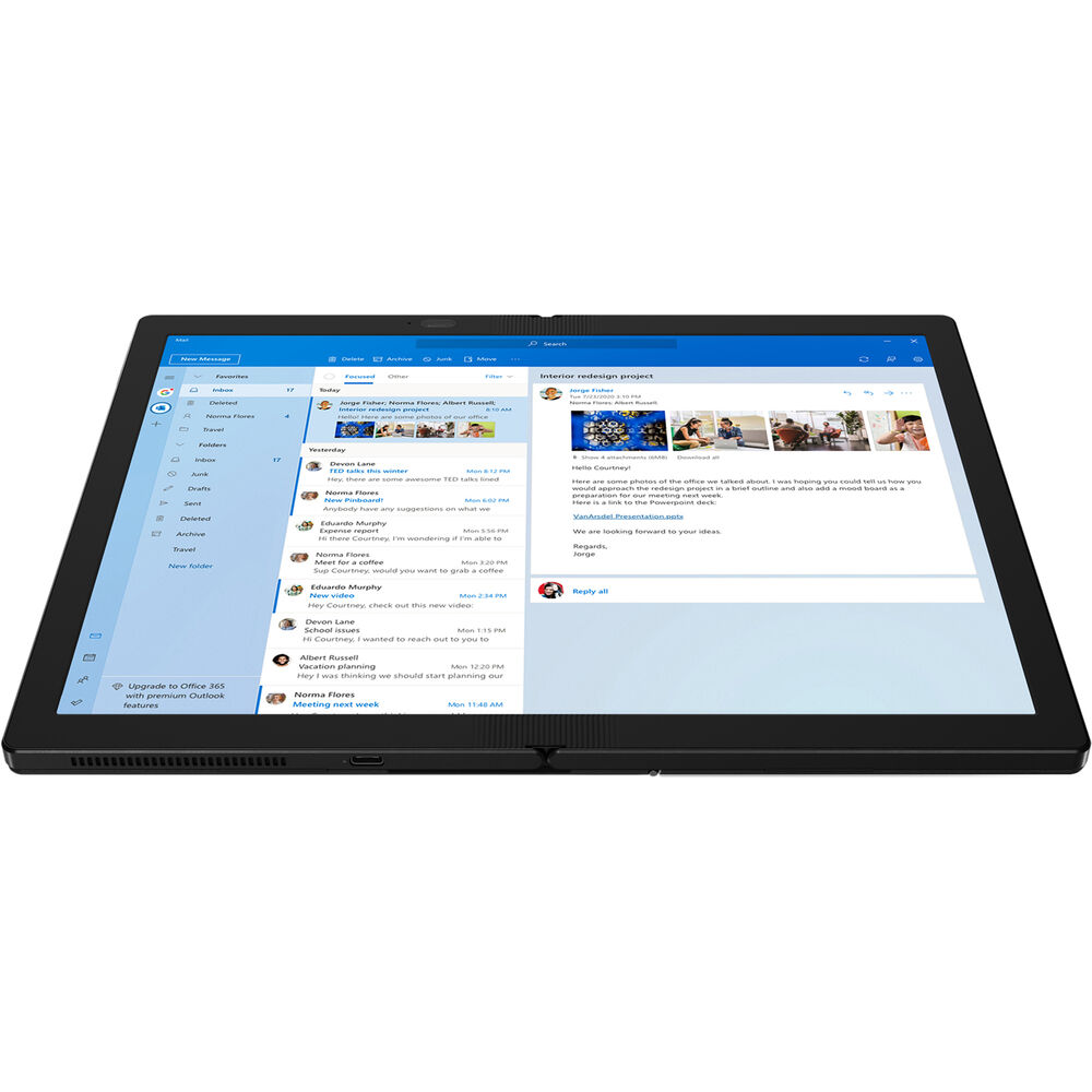 Lenovo ThinkPad X1 Fold Gen 1 Notebook PC – Core i5-L16G7 / 13.3″ QXGA Touch Foldable / 8GB RAM / 512GB SSD / Win 10 Pro (20R