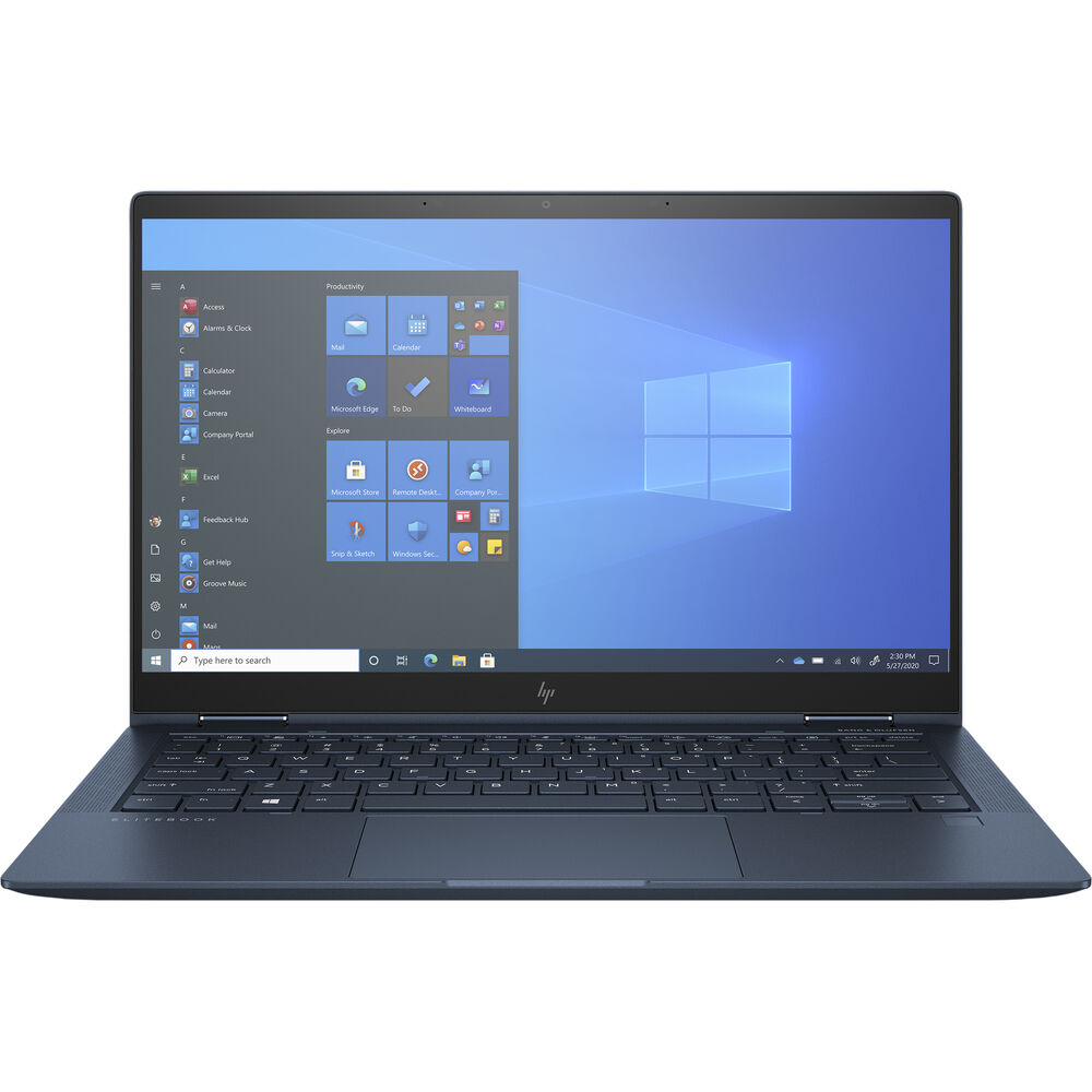 HP Elite Dragonfly G2 LTE Notebook PC – Core i5-1135G7 / 13.3″ FHD Touch / 16GB RAM / 512GB SSD / Win Pro 10 (358V7EA) — fron