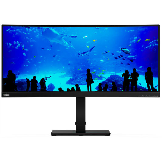 Lenovo ThinkVision T34w-20 34-inch Non-Touch Curved Monitor (61F3GAT1SA) image 1