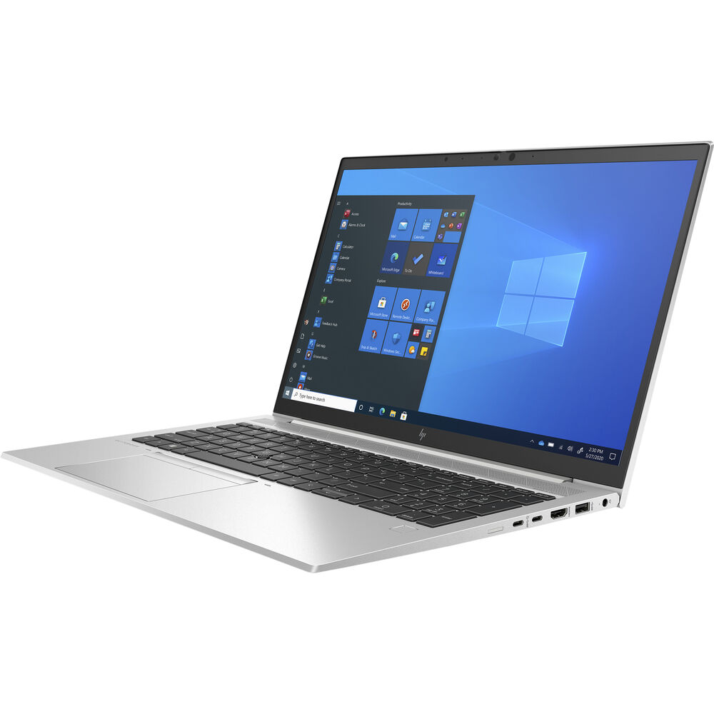 HP EliteBook 855 G8 LTE Notebook PC – Ryzen 7 Pro 5850U / 15.6″ FHD / 16GB RAM / 512GB SSD / Win 10 Pro (458X9EA) — side view