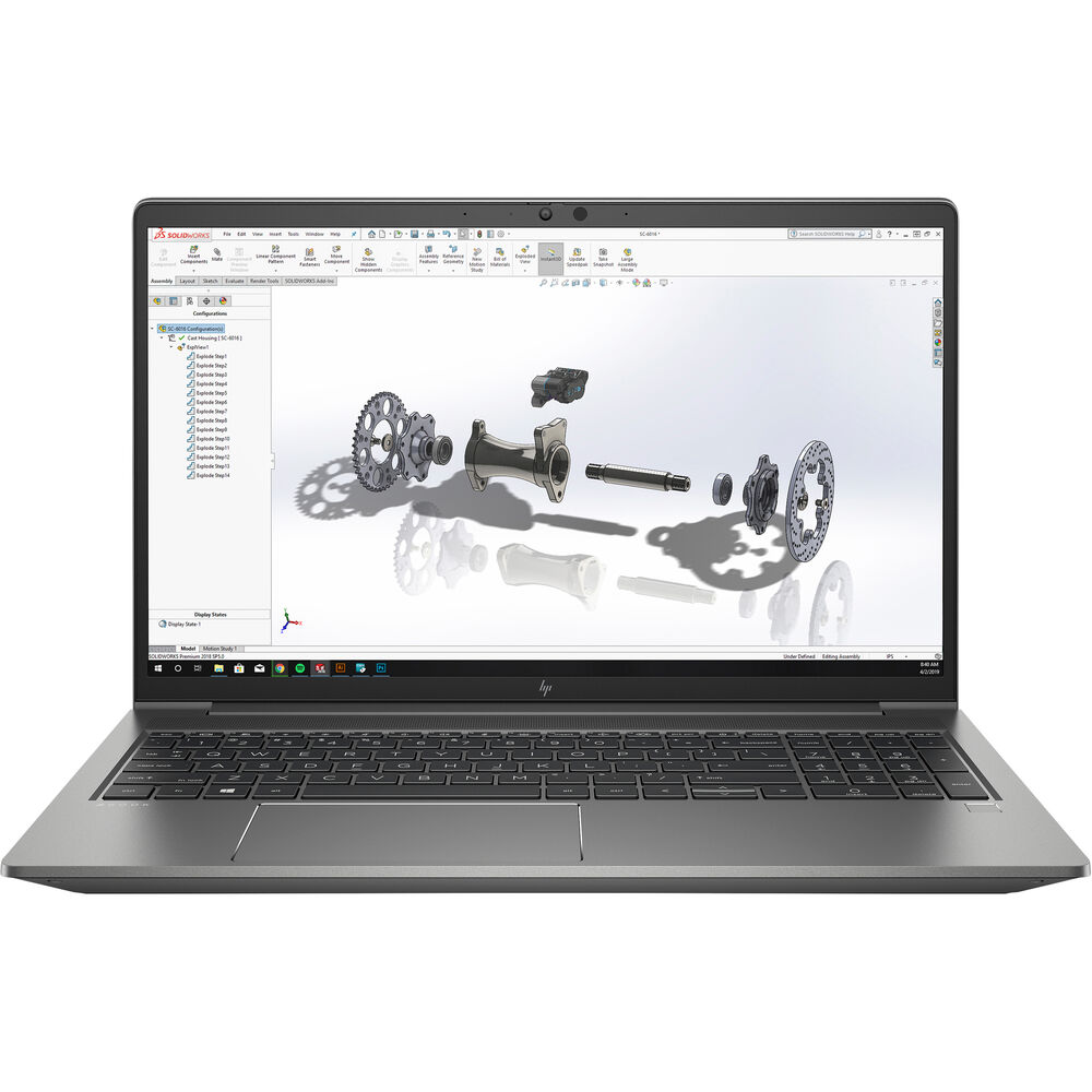 HP Zbook Power G8 Mobile Workstation Notebook PC – Core i7-11800H / 15.6″ FHD / 16GB RAM / 512GB SSD / NVIDIA T1200 4GB / Win