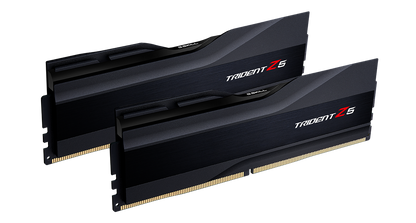 G.Skill Trident Z5 DDR5-6000MHz CL40-40-40-76 1.30V 32GB (2x16GB) – Black Desktop Memory (GZ-TZ-6000C40-2x16K) — side view