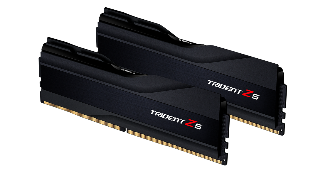 G.Skill Trident Z5 DDR5-6000MHz CL40-40-40-76 1.30V 32GB (2x16GB) – Black Desktop Memory (GZ-TZ-6000C40-2x16K) image 2