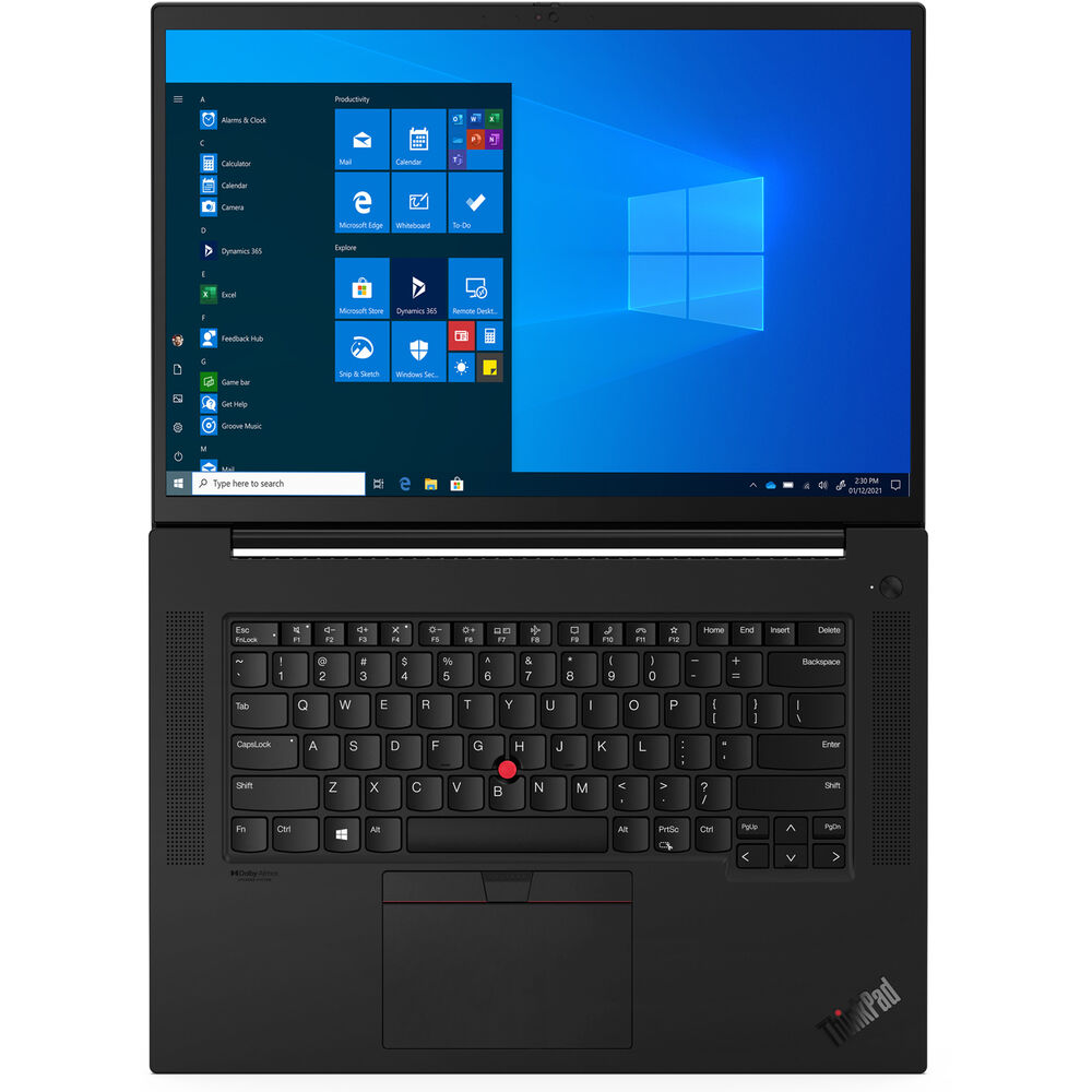 Lenovo ThinkPad X1 Extreme Gen 4 Notebook PC – Core i7-11800H / 16.0″ WQUXGA / 32GB RAM / 1TB SSD / NVIDIA GeForce RTX 3050 T