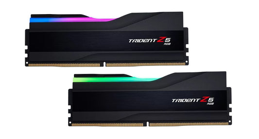 G.Skill Trident Z5 RGB DDR5-6000 CL40-40-40-96 1.35V 32GB (2x16GB) Intel XMP Desktop Memory (GZ-TZ-RGB-6000-2x16K) image 1