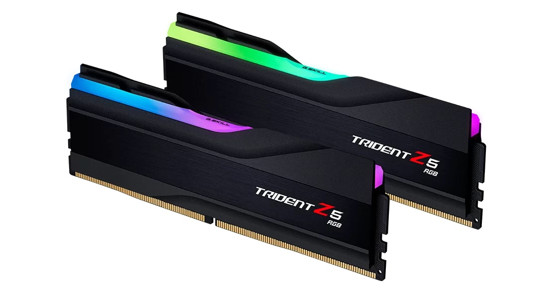 G.Skill Trident Z5 RGB DDR5-6000 CL40-40-40-96 1.35V 32GB (2x16GB) Intel XMP Desktop Memory (GZ-TZ-RGB-6000-2x16K) image 3