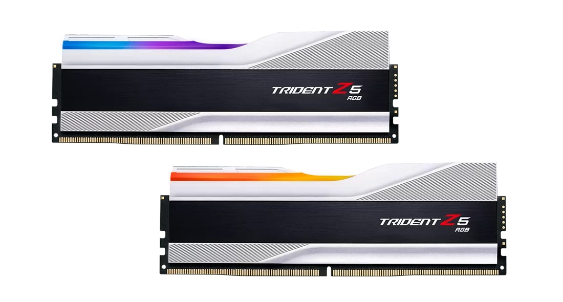G.Skill Trident Z5 RGB DDR5-6000 CL40-40-40-96 1.35V 32GB (2x16GB) Intel XMP Desktop Memory (GS-TZ5-6000-2X16S) image 1