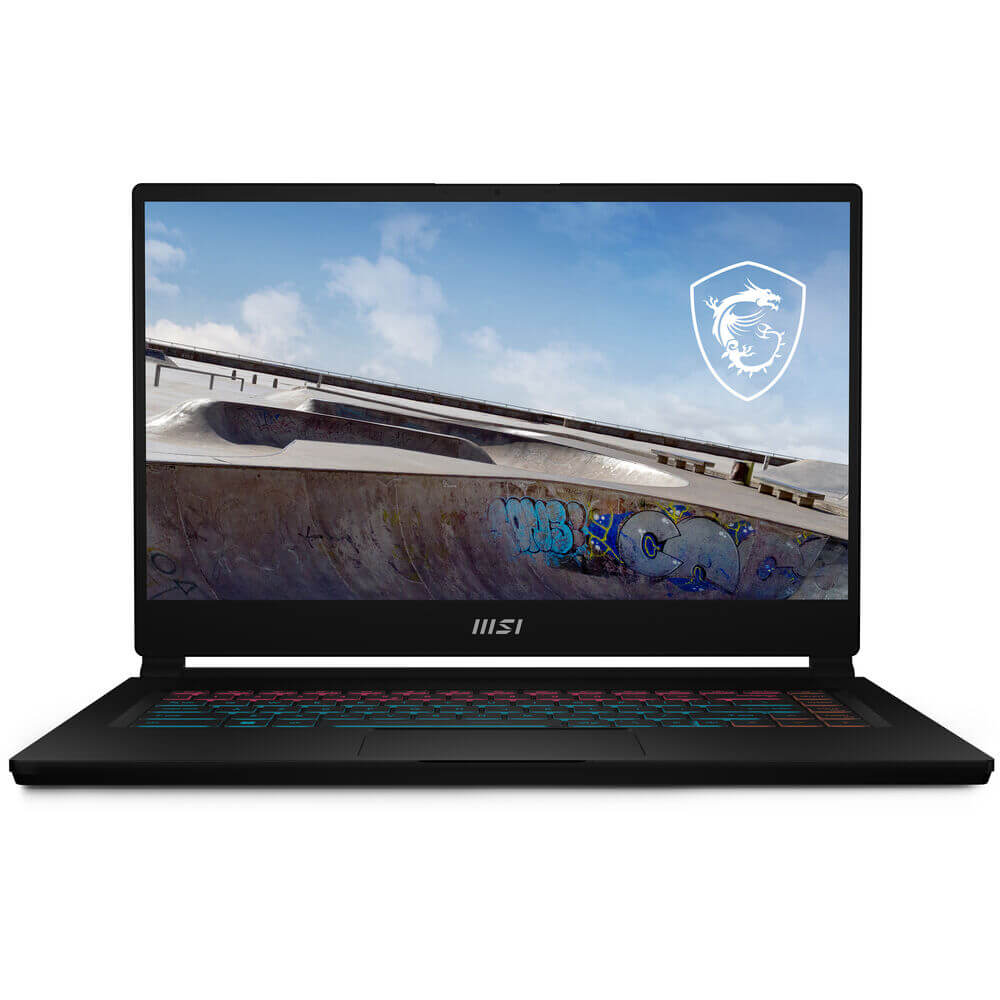 MSI Stealth 15M B12UE Gaming Notebook PC – Core i7-1280P / 15.6″ FHD / 16GB RAM / 1TB SSD / NVIDIA RTX 3060 6GB / Win 11 Pro / Core Black (B12UE-063ZA-M) image 1
