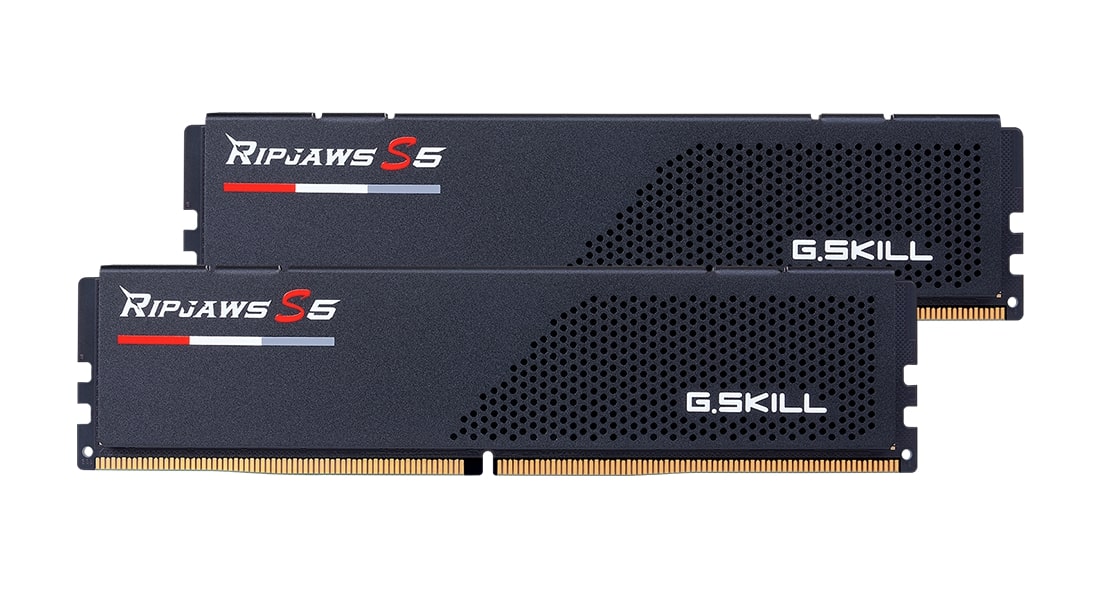 G.Skill Ripjaws S5 DDR5-6000 CL32-38-38-96 1.35V 32GB (2x16GB) Intel XMP (GZ-RJS5-6000-2x16K) image 1