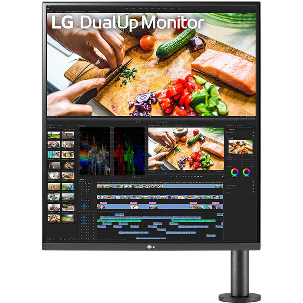 LG 28MQ780 27.6″ SDQHD DualUp Monitor with Ergo Stand and USB Type-C (28MQ780) image 1