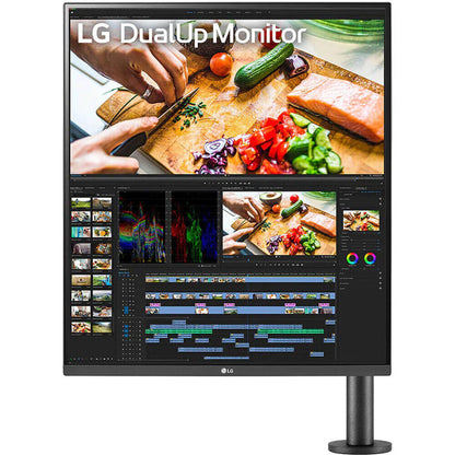 LG 28MQ780 27.6″ SDQHD DualUp Monitor with Ergo Stand and USB Type-C (28MQ780)