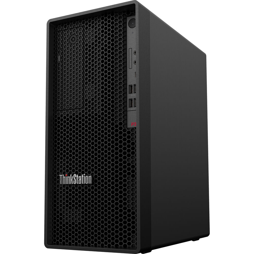 Lenovo ThinkStation P360 Tower Desktop PC – Core i7-12700 / 16GB RAM / 512GB SSD / Win 11 Pro (30FM004HSA) image 4