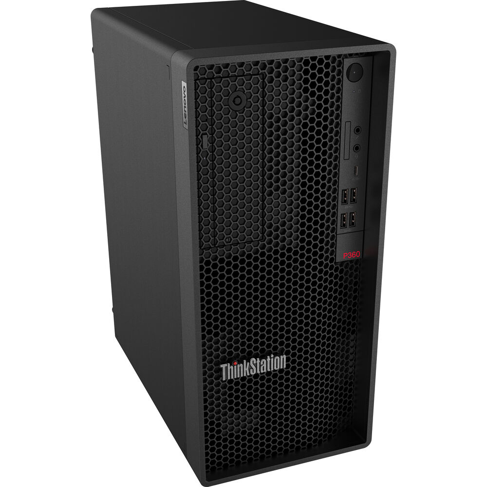 Lenovo ThinkStation P360 Tower Desktop PC – Core i7-12700 / 16GB RAM / 512GB SSD / Win 11 Pro (30FM004HSA) image 3