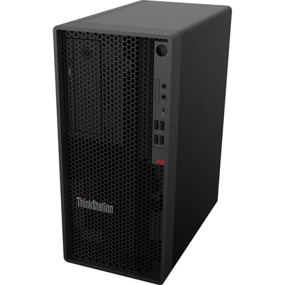 Lenovo ThinkStation P360 Tower Desktop PC – Core i7-12700 / 16GB RAM / 512GB SSD / Win 11 Pro (30FM004HSA) — detail view