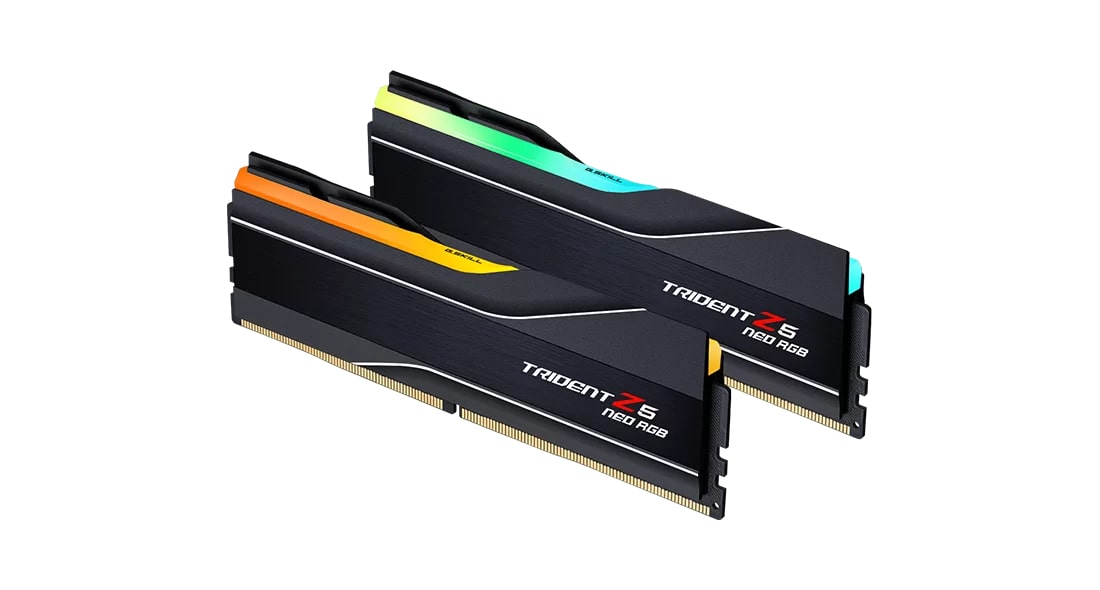 G.Skill Trident Z5 Neo RGB DDR5-6000 CL36-36-36-96 1.35V 32GB (2x16GB) AMD EXPO Desktop Memory (GS-TZ5-NEO-6000 AMD-2X16S) image 3