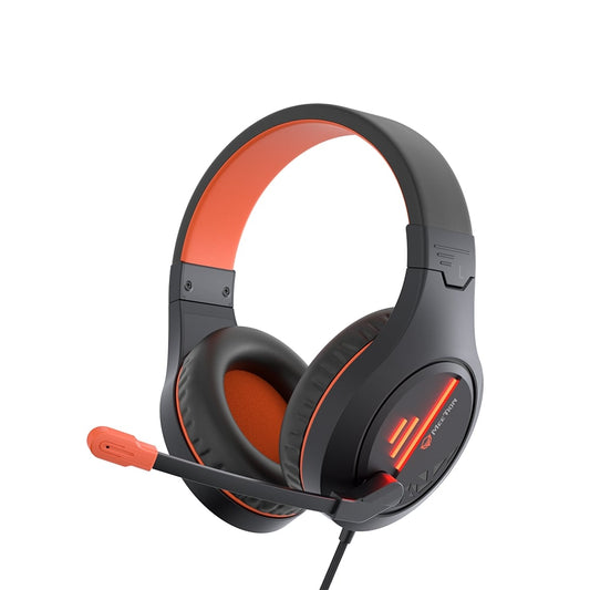 Meetion HP012 Stereo Gaming Headset with Mic Black Orange Lightweight Backlit (MT-HP021) image 2