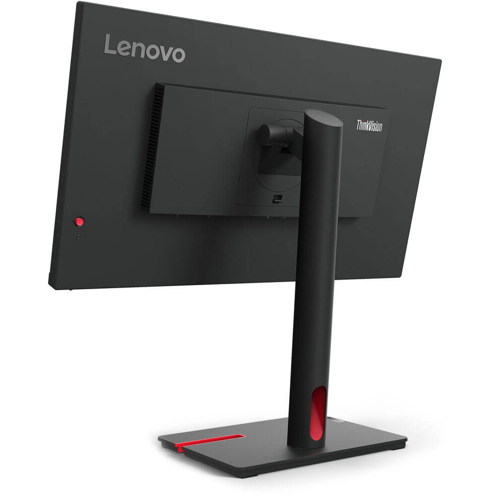 Lenovo ThinkVision T24i-30 23.8″ Full HD Monitor (63CFMATXSA) — rear view