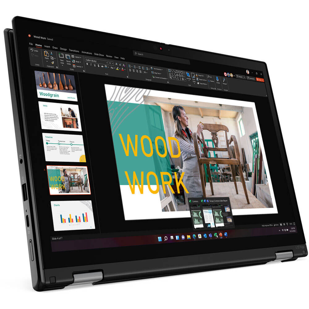 Lenovo ThinkPad L13 Yoga Gen 4 Notebook PC – Core i5-1335U / 13.3″ WUXGA Touch / 8GB RAM / 512GB SSD / LTE / Win 11 Pro / Thu