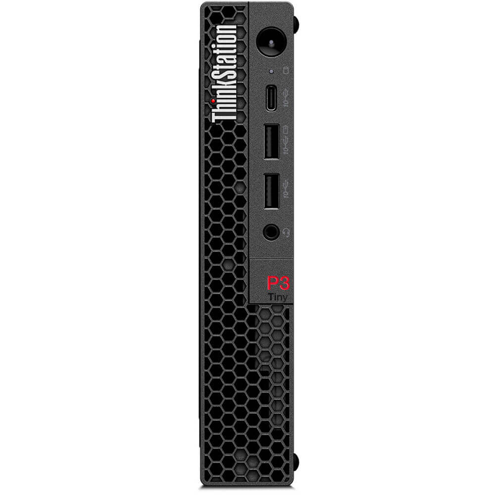 Lenovo ThinkStation P3 Tiny Workstation Desktop PC – Core i5-13500T / 16GB RAM / 512GB SSD / NVIDIA T400 4GB / Win 11 Pro (30H00007SA) image 3