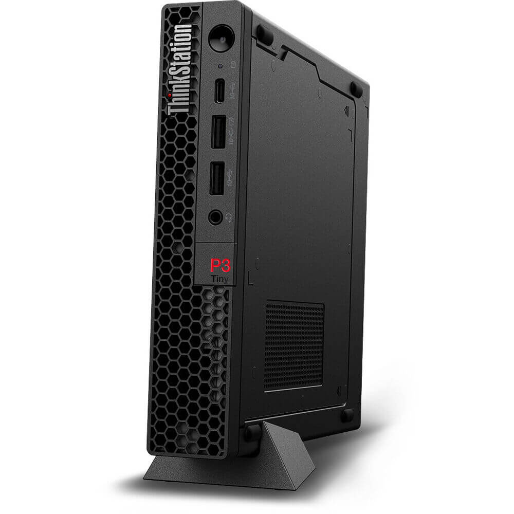 Lenovo ThinkStation P3 Tiny Workstation Desktop PC – Core i5-13500T / 16GB RAM / 512GB SSD / NVIDIA T400 4GB / Win 11 Pro (30H00007SA) image 6
