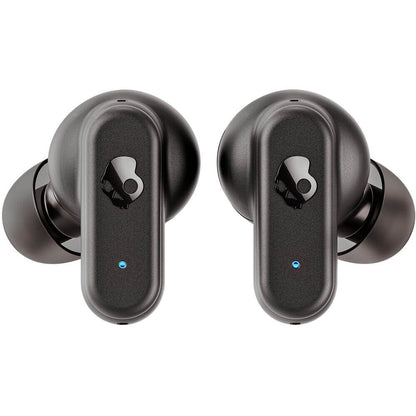 SkullCandy Dime 3 True Wireless Black Earbuds (S2DCW-R740) — rear view
