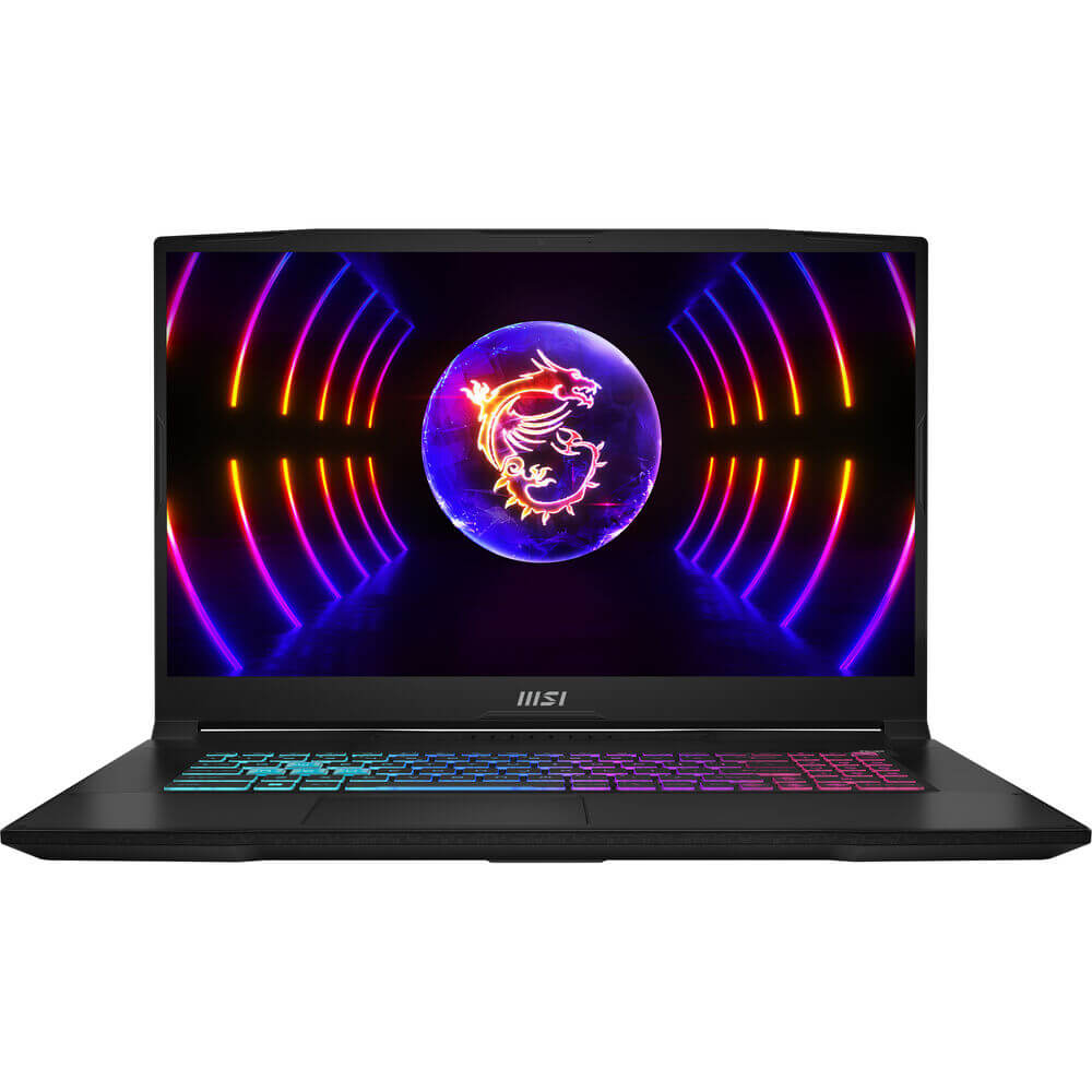 MSI Katana A17 B8VG Gaming Notebook PC – Ryzen 9-8940H / 17.3″ QHD / 16GB RAM / 1TB SSD / NVIDIA RTX 4070 8GB / Win 11 Home / Black (B8VG-846ZA) image 1
