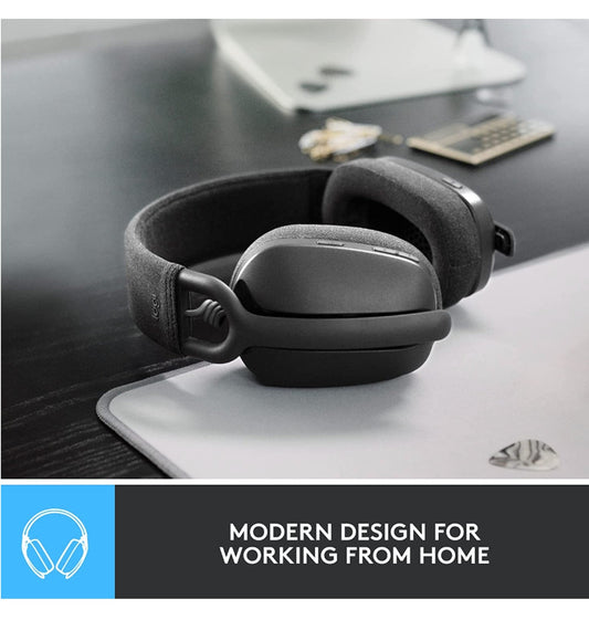 Logitech Zone Vibe 100 Wireless Headphones Graphite product image 2