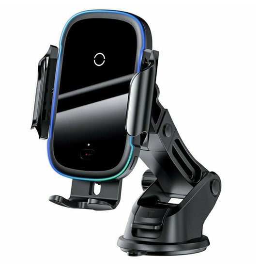 Baseus 15w Wireless Car Charger Vent/Dash Mount With Ir Sensor product image 2