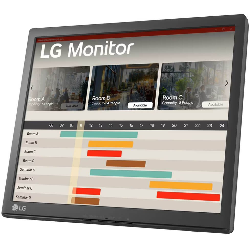 LG 17-inch SXGA Single Touch Monitor (17BR30T-B.AFB) image 3