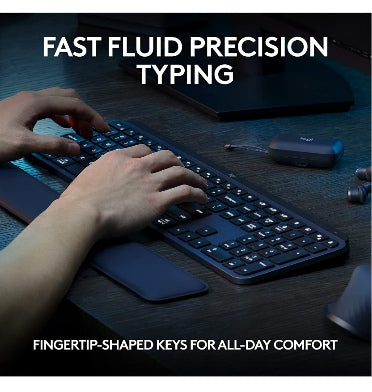 Logitech Mx Keys S Advanced Wireless Keyboard Graphite product image 2
