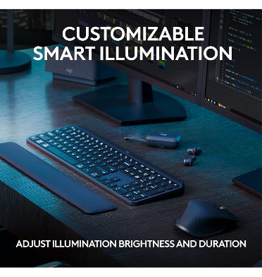 Logitech Mx Keys S Advanced Wireless Keyboard Graphite product image 4