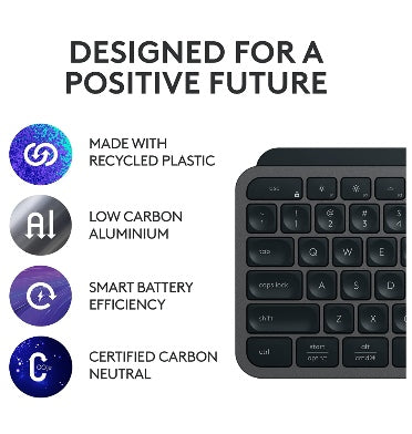 Logitech Mx Keys S Advanced Wireless Keyboard Graphite product image 5