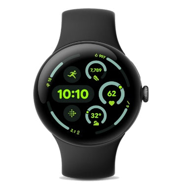 Google Pixel Watch 3 45mm Matte Black/Obsidian product image 1