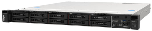 Lenovo ThinkSystem SR250 V2 Server – Xeon E-2334 / 16GB RAM / RAID SATA / 8 x 2.5-in HS Open Drive Bays (7D7QA02NEA) image 1