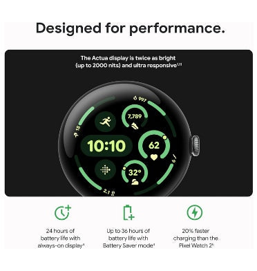 Google Pixel Watch 3 41mm Silver/Rose product image 3