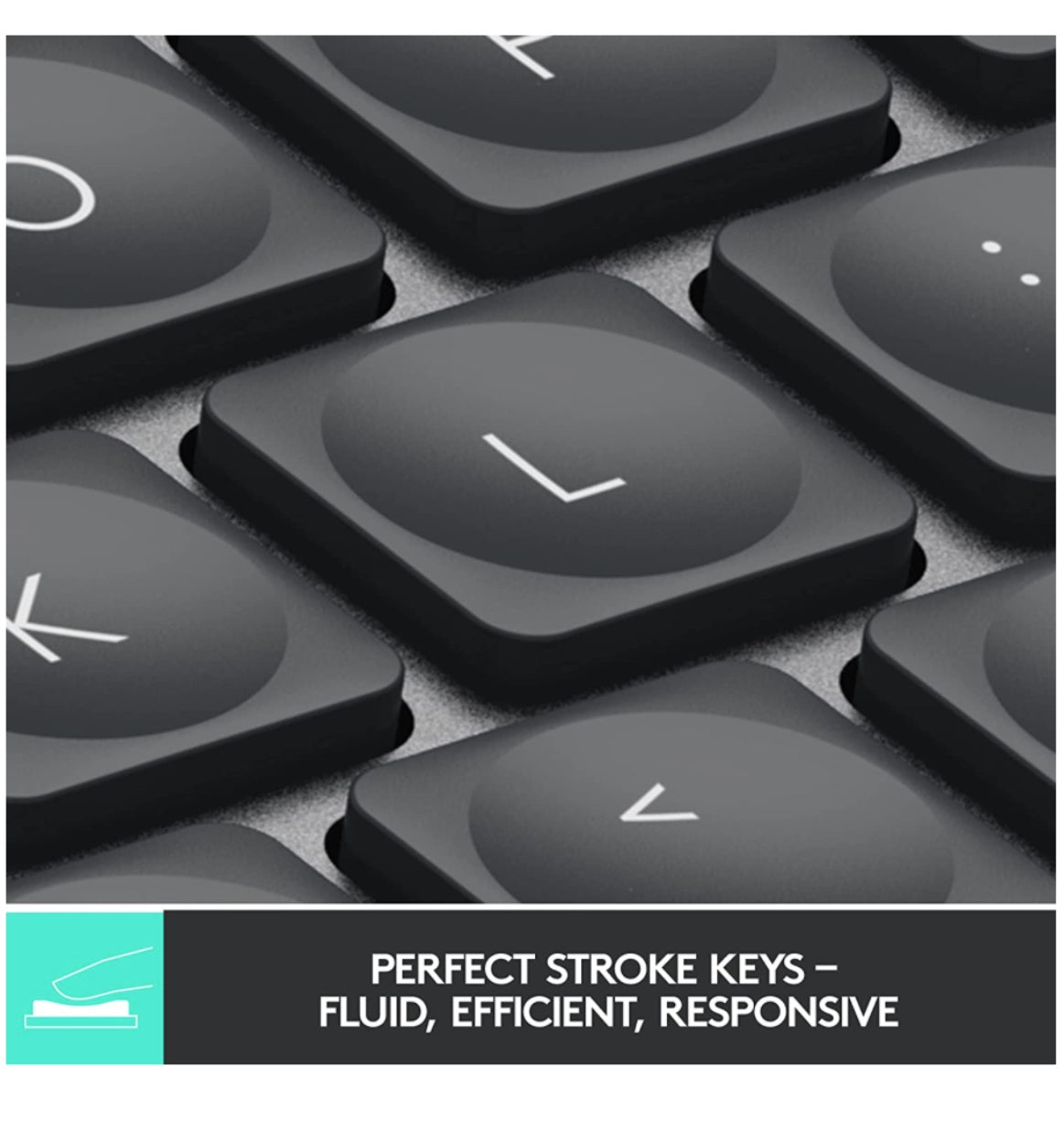 Logitech Mx Keys Mini Wireless Keyboard Graphite product image 3